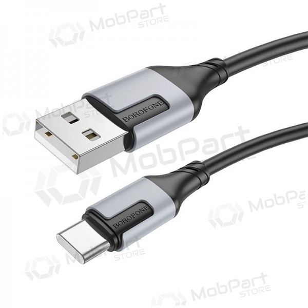 USB kabel Borofone BX101 USB-A to USB-C 1.0m černá