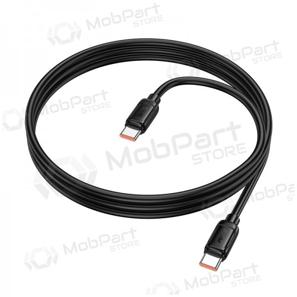 USB-C kabel Hoco X115 USB-C na USB-C 1 m 240 W černý