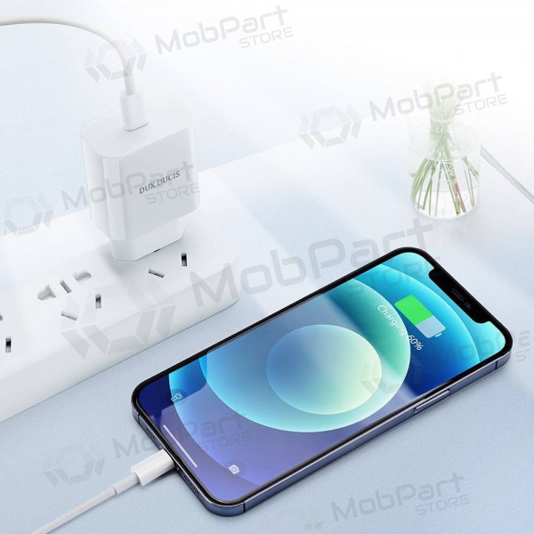 Nabíječka Dux Ducis C50 PD 20W Quick Charge (bílý)