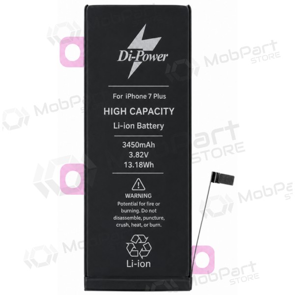 Baterie Apple iPhone 7 Plus, akumulátor Di-Power 3450 mAh (zvýšená kapacita)
