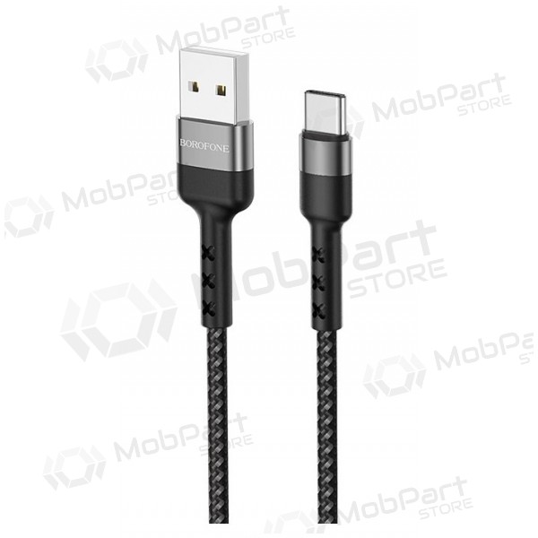 USB kabel Borofone BX34 Type-C 1.0m (černá)