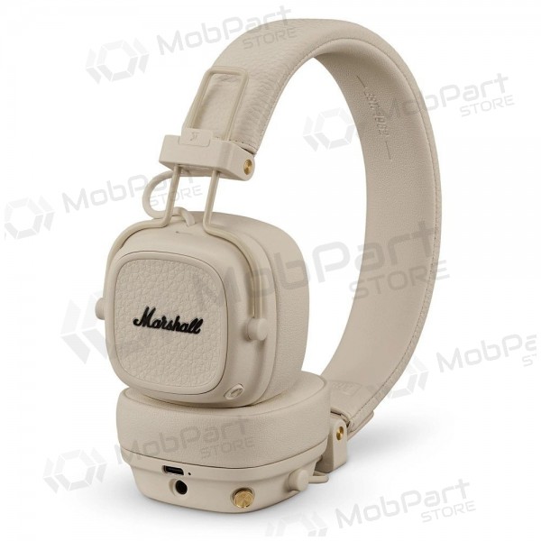 Bezdrátová sluchátka Marshall Major V Bluetooth USB-C 3,5 mm s mikrofonem