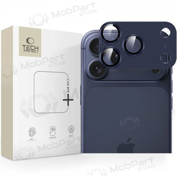 Ochrana fotoaparátu Apple iPhone 17 Pro Max - Tech-Protect CamFull Fit+ (Deep Blue)