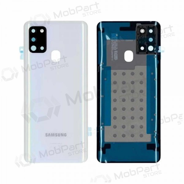 Samsung A217 Galaxy A21s 2020 zadní kryt baterie (bílý) (použitý grade B, originál)