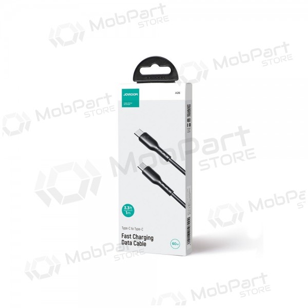 USB kabel Joyroom SA26-CC3 USB-C to USB-C 60W 1.0m černá