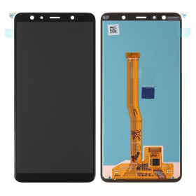 Samsung A750 Galaxy A7 (2018) displej (černá) (service pack) (originál)