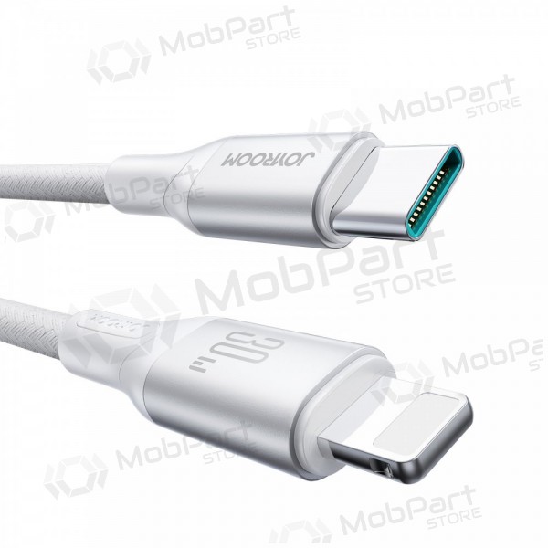 USB kabel Joyroom S-A28 USB-C to Lightning 30W 2.0m bílý