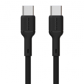 USB-C kabel Dudao L9C USB-C na USB-C 2 m 65 W černý