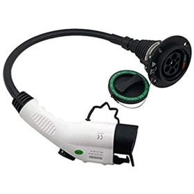 Elektromobilio adaptér Duosida, Type 1 (Female) - Type 2 (Male)