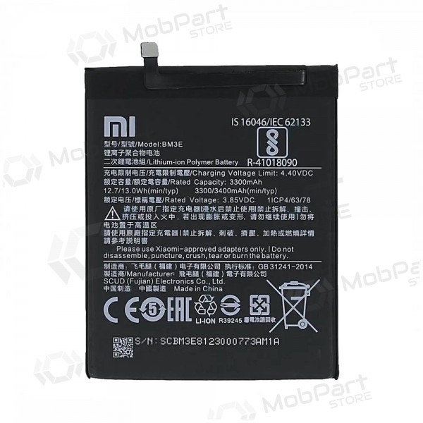 Xiaomi Mi 8 baterie, akumuliatorius (BM3E) (originál)