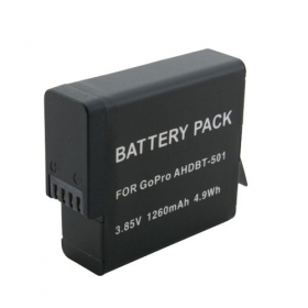 GoPro AHDB-501 baterie / akumulátor (1260mAh)