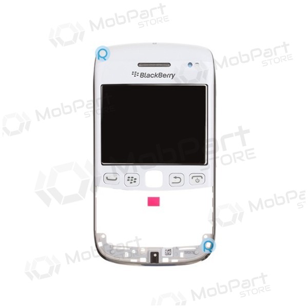 BlackBerry 9790 dotykové sklo s předním rámečkem a reproduktorem (bílé) (použité, originální)