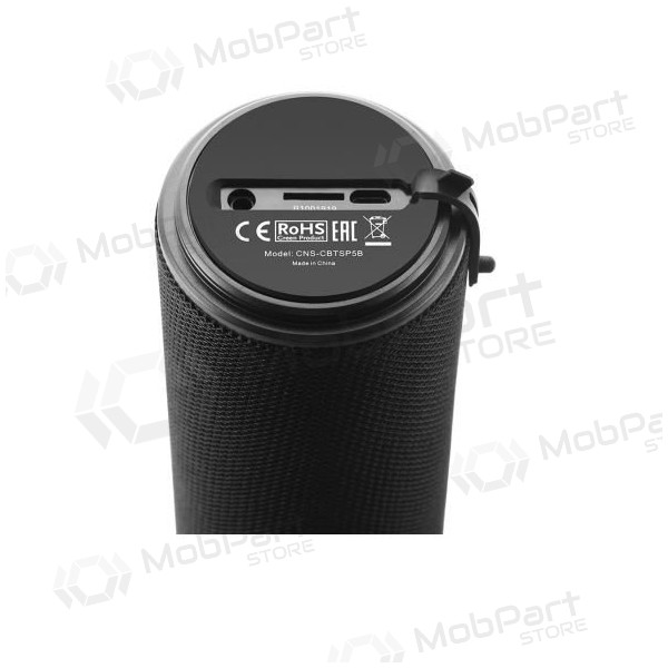 Bluetooth přenosný horní reproduktor CANYON CNS-CBTSP5 (MicroSD,AUX,BT V5.0,1200mAh) (černý)
