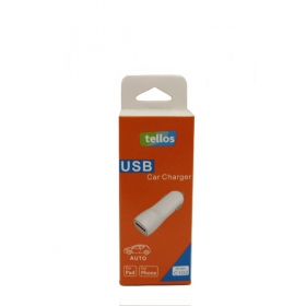 Nabíječka do auta Tellos C102 USB 1A (černá)