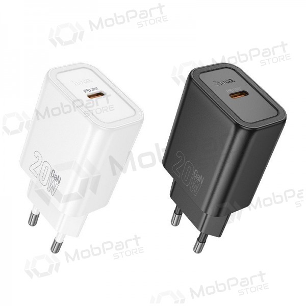 Nabíječka telefonu Hoco N60 20 W GaN USB-C černá