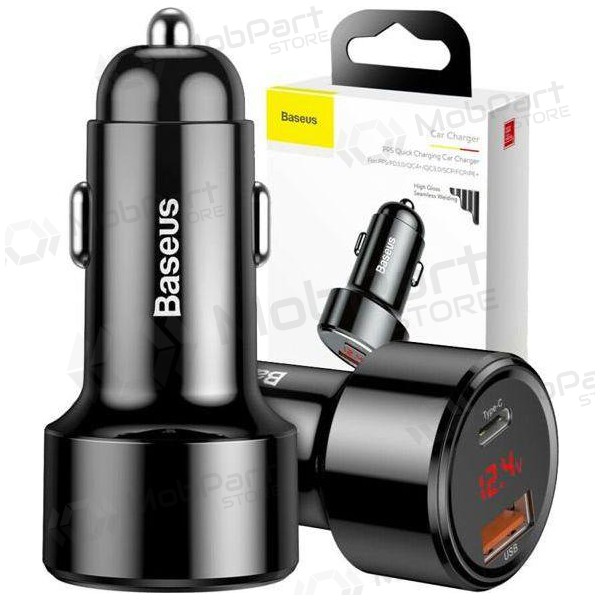 Autonabíječka Baseus Series X 2x USB Quick Charge 45W CCMLC20C-01 (černá)