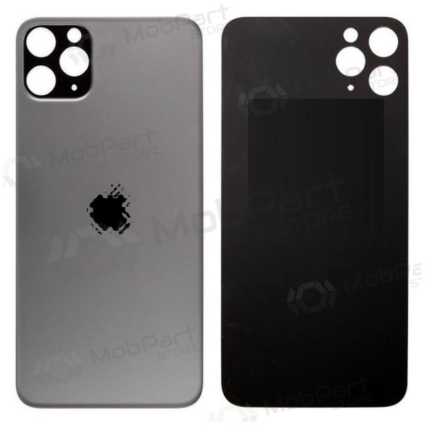 Apple iPhone 11 Pro Max zadní kryt baterie šedá (space grey) (bigger hole for camera)