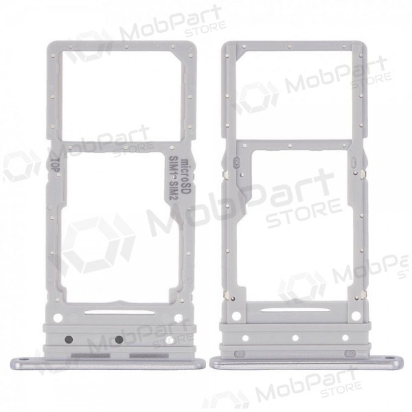 Samsung A346 Galaxy A34 5G 2023 SIM držák karty (stříbrný) (service pack) (originál)