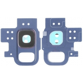 Samsung Galaxy S9 sklo kamery (modrý)