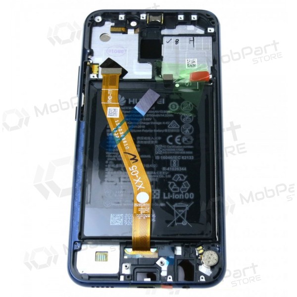 Huawei Mate 20 Lite displej (modrý) (s rámem a baterie) (service pack) (originál)