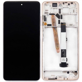 Xiaomi Poco X3 Pro / X3 / X3 NFC displej (bronzinis) (s rámem) (originál)