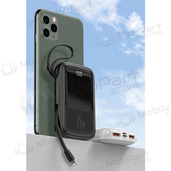Externí baterie Power Bank Baseus Q Pow With Type-C Cable 10000mAh černá PPQD-A01