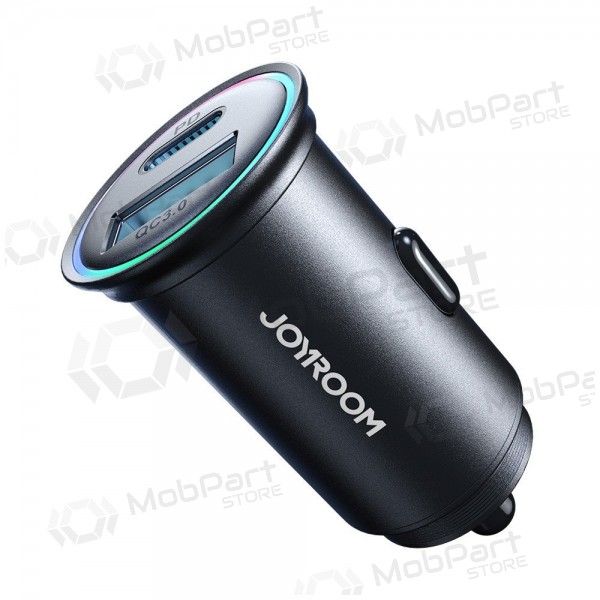 Nabíječka automobilinis Joyroom JR-CCN04 USB-C/USB-A 60W černá