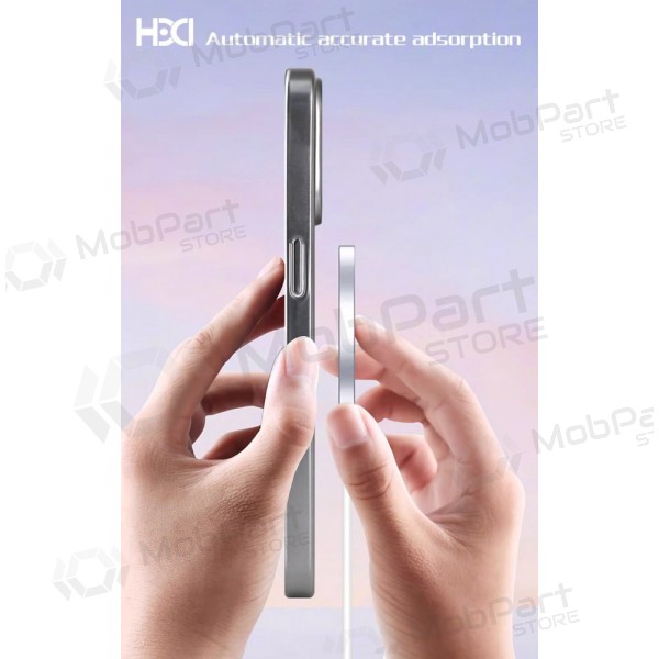 Pouzdro / kryt HDD Electro MagSafe Case Apple iPhone 16 Pro šedá