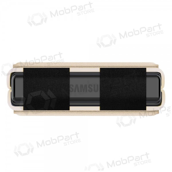 Obal Samsung Galaxy Z Flip4 - Nillkin Leather (zlatý)