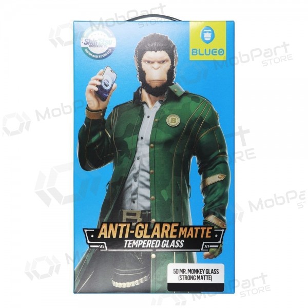 Apple iPhone 18 Pro ochranné sklo - 5D Mr. Monkey Glass (Strong Matte)