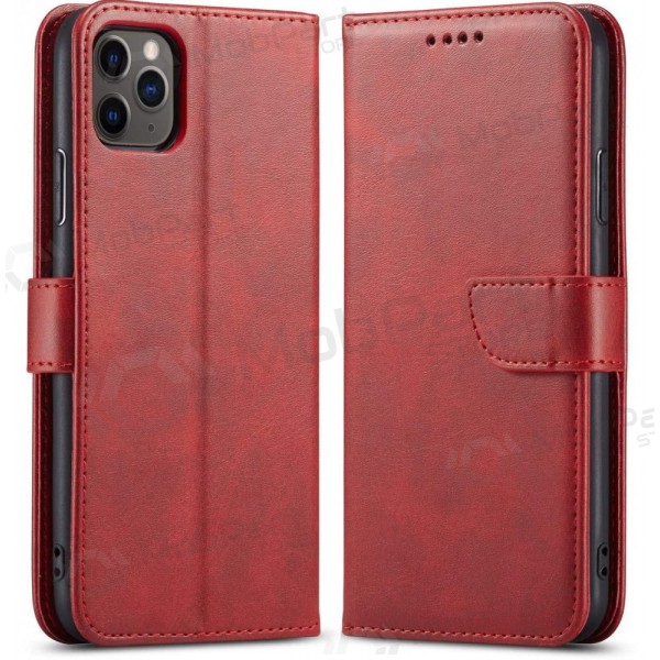 Obal Apple iPhone 16e -Wallet Case- (červený)