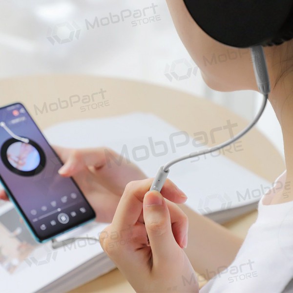 Audio adaptér 3,5mm į 3,5mm Borofone BL5 AUX (šedá)