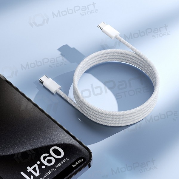 USB kabel Joyroom S-A45 USB-C to USB-C 60W 1.0m bílý