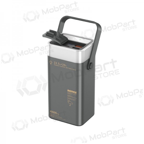 Externí baterie Power Bank Remax RPP-596 22.5W 40000mAh šedá