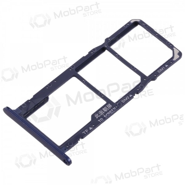 Huawei Y5 2018 SIM držák karty (modrý) (originál)