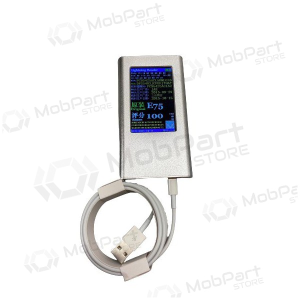 USB kabel Apple Lightning na USB 2m A1510 / MD819ZM / A (s originálním čipem E75)