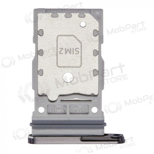 Samsung S918 Galaxy S23 Ultra Dual SIM držák karty (světle modrá) (service pack) (originál)