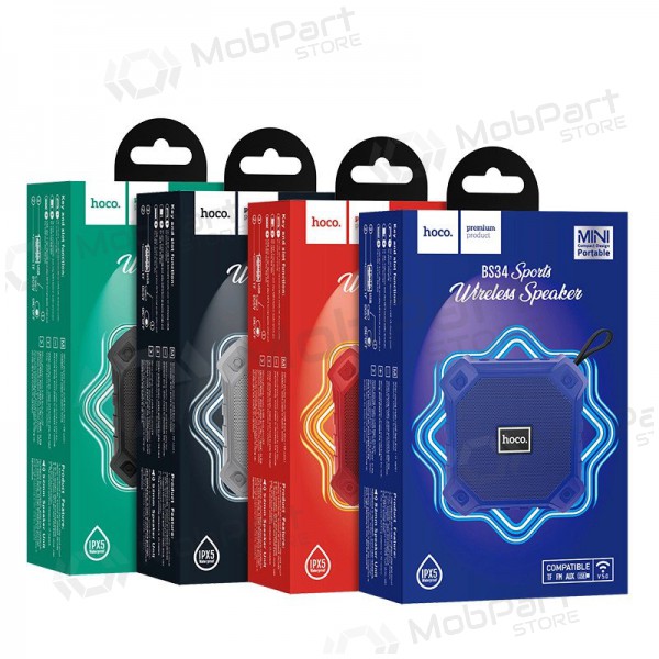 Bluetooth přenosný horní reproduktor Hoco BS34 (černý)