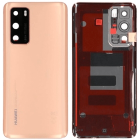 Huawei P40 zadní kryt (růžové zlato) (originální)