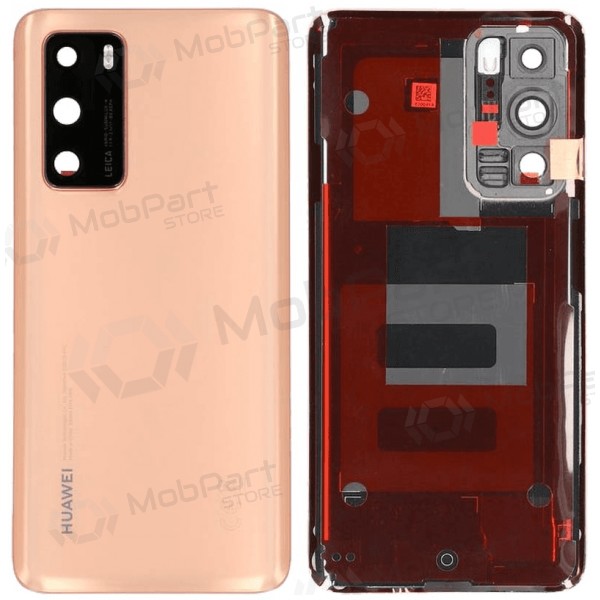 Huawei P40 zadní kryt (růžové zlato) (originální)