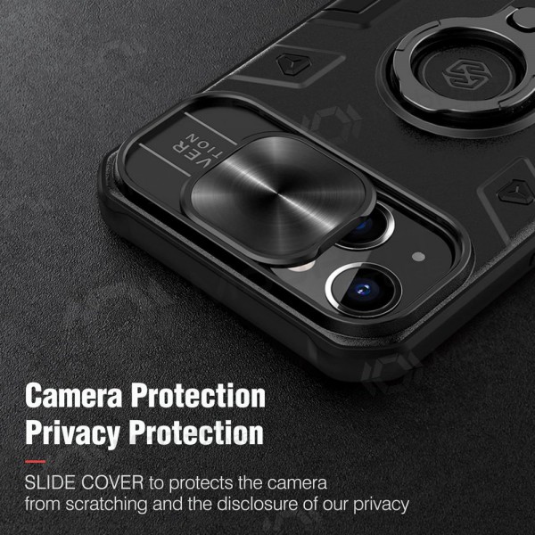 Apple iPhone 14 Pro pouzdro „Nillkin Armor Pro“ (černá)