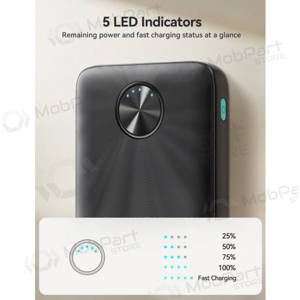 Externí baterie Power Bank Joyroom JR-PBF15 22.5W 10000mAh černá