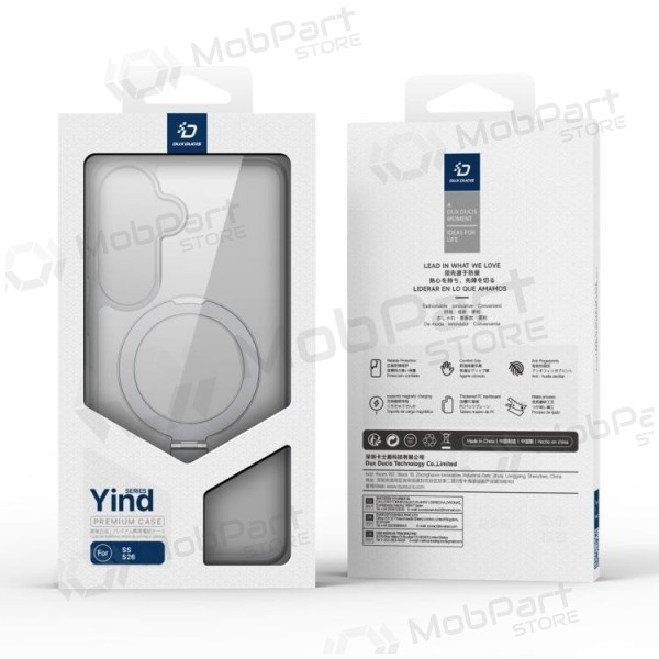 Obal na Samsung Galaxy S26 - Dux Ducis Yind MagSafe (šedý)
