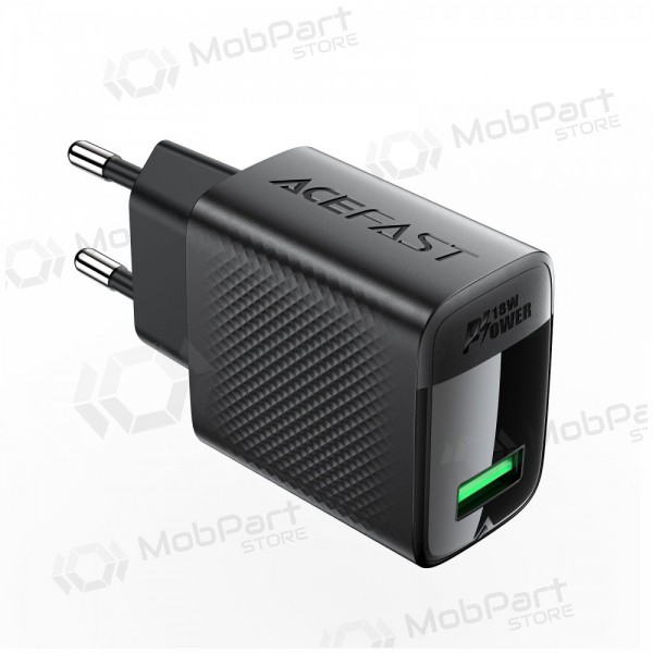 Nabíječka Acefast A90 18W USB-A černá