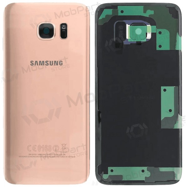 Zadní kryt Samsung Galaxy S7 Edge (růžové zlato) (originální)
