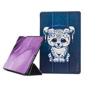 Samsung Galaxy Tab A9+, Tab A11+ obal - Smart Leather (sad cat)