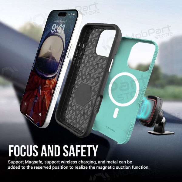 Apple iPhone 14 Pro Max pouzdro „Perfectionists“ (zelená)