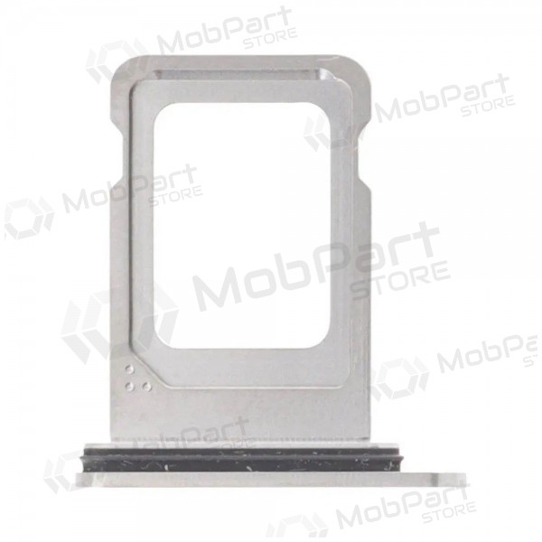 Apple iPhone 15 Pro, 15 Pro Max SIM držák karty (White Titanium)