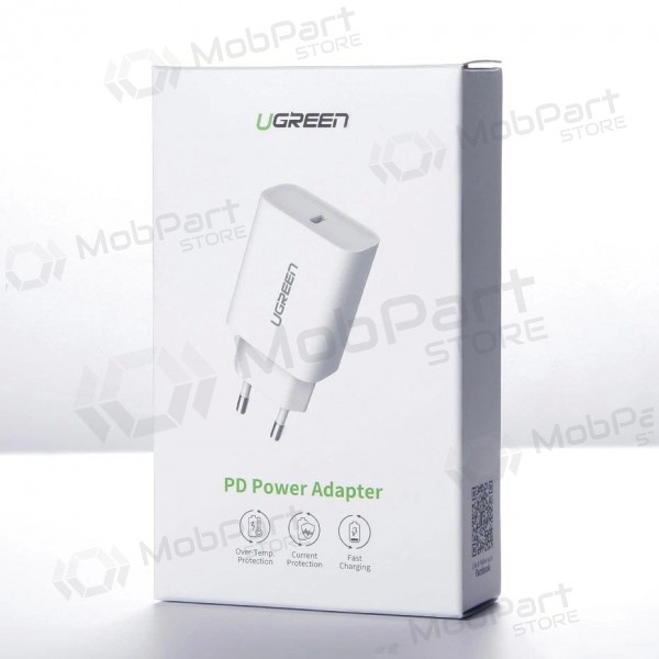 Nabíječka buitinis Ugreen CD137 USB-C 20W 3A bílý