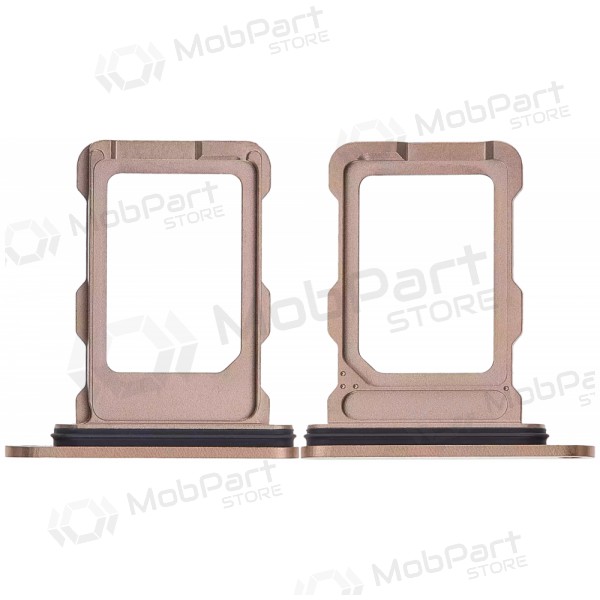 Držák SIM karty pro Apple iPhone 16 Pro, 16 Pro Max (písková barva)
